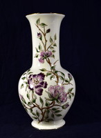 Large Zsolnay lilac flower marked jubilee vase!