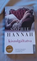 Sophie Hannah kiszolgáltatva.Új könyv+ajándék posta.