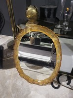 Retro, vintage mcm mirror with acrylic frame