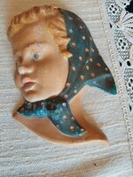 Kun mária - female ceramic head
