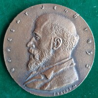 Miklós Borsos: Jenő Barcsay 1952, bronze medal, plaque