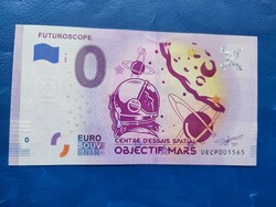 France 0 euro 2020 astronaut mars! Rare commemorative paper money! Ouch!
