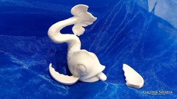 Herend porcelain dolphin fish. Injured!