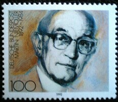N1584 / Németország 1992 Martin Niemöller bélyeg postatiszta