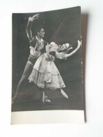 D201847 ballet - Dóra Csinády and János Ósy - Bihari score 1956 - old postcard