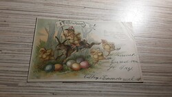 Antique greeting postcard.