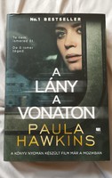 Paula Hawkins A lány a vonaton.Új könyv+ajándék posta.