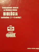 Biológiai tanári iskolai oktató írásvetítő transzparens 7-8. osztály   xszemléltető eszköz