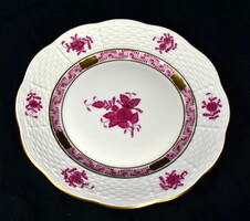 First-class cake plate with Apponyi pattern from Herend