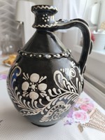 Beautiful folk art jug, decorative item for sale!