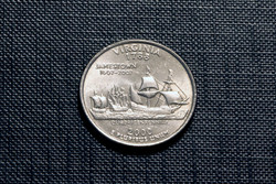 USA quarter dollar 2000 