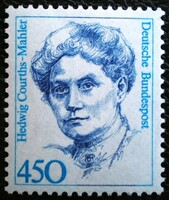 N1614 / Németország 1992 Híres Nők bélyeg postatiszta