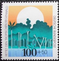 N1615 / Németország 1992 Környezetvédelem bélyeg postatiszta