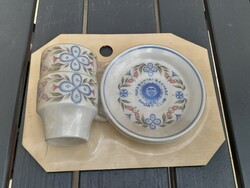 Full rare Raven House retro coffee set for 2 people