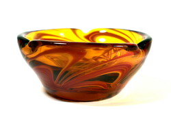 The material is colored decorative polished glass ash