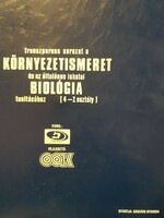 Biológiai tanári iskolai oktató írásvetítő transzparens 4-7. osztály  szemléltető eszköz