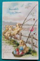 Antique Easter postcard, used