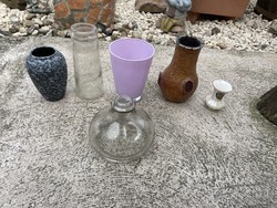 Vegyes dolgok váza vázák üveg nosztalgia darab
