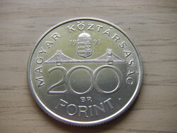 200   Forint    1993  Ezüst érme    Magyarország