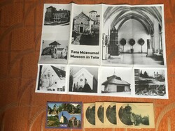Tata - postcards and Tata museums brochure