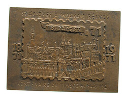 One hundred years of the Hungarian stamp 1871-1971 / Buda skyline