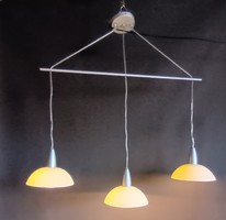 Modern design ceiling lamp with 3 glass holes. Negotiable.