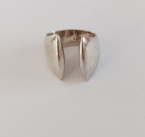 Silver open ring