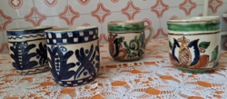 Korondi ceramic mugs (4 in one package)