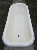 Antique leopard bathtub