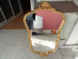 Mirror in wooden frame