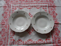 Mz czechoslovakia rose plate, deep plate