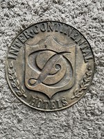 Inter continental hotels bronze plaque