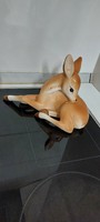 Ceramic deer statue