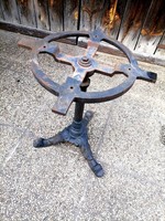 Wrought iron garden table