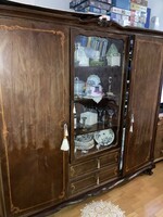 Large Art Nouveau wardrobe