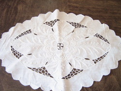 Cute rosette lace tablecloth