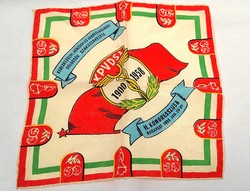 Kpvdsz red star memorial silk scarf
