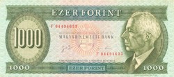 1000 forint 1996 "F" 1.