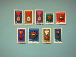 (Z) 1966. Series of civilian awards of the Hungarian People's Republic** - (cat.: 300.-)