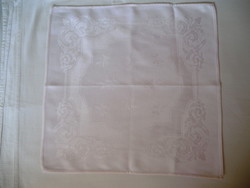 Small damask napkin 40x40 light pink 4 new