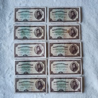 10 pieces of 100 million pengő, 1946 (vf-f)