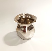 Small silver vase