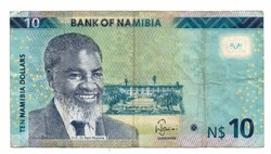 10   Dollár  2015    Namibia
