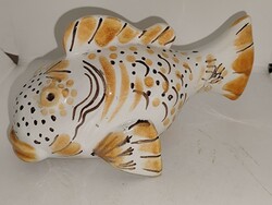 István Gádor ceramic fish figure