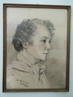 Feszty Masa: Szamolányi Gyuláné portréja
