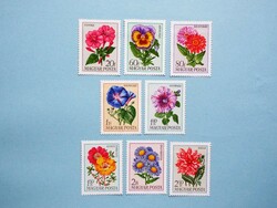 (B) 1968. Flower ix. Row** - garden flowers - (cat.: 300.-)