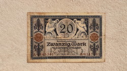 20 imperial stamps of 1915 (vf-) | 1 banknote