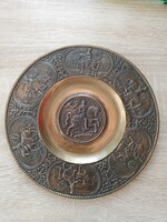 Ferdinand red copper wall plate