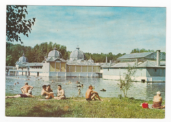 Hévíz spa - old postcard