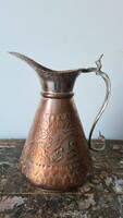 Metal jug, oriental, decorative
